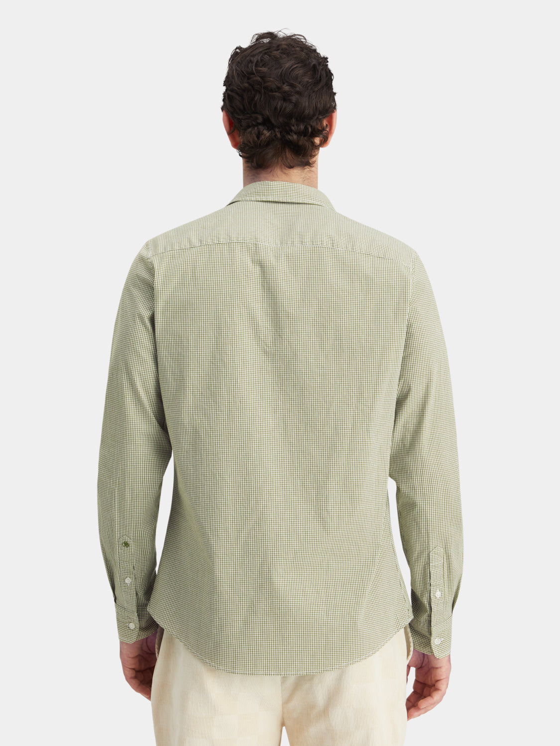 Poplin check shirt - Scotch & Soda NZ