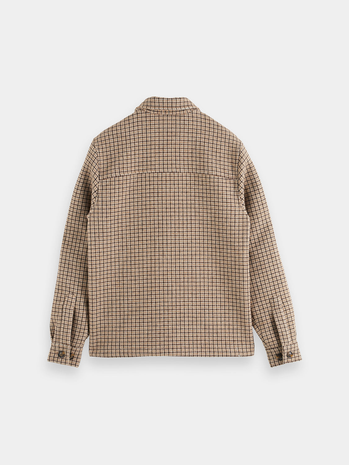 Check lightweight jacket