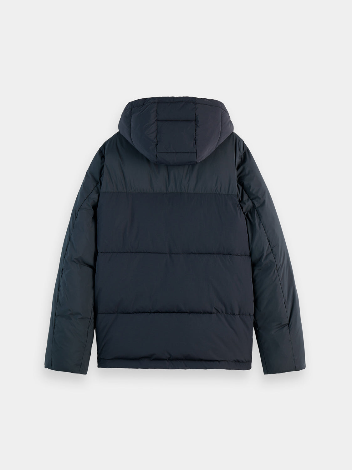 Hooded puffer jacket - Scotch & Soda NZ