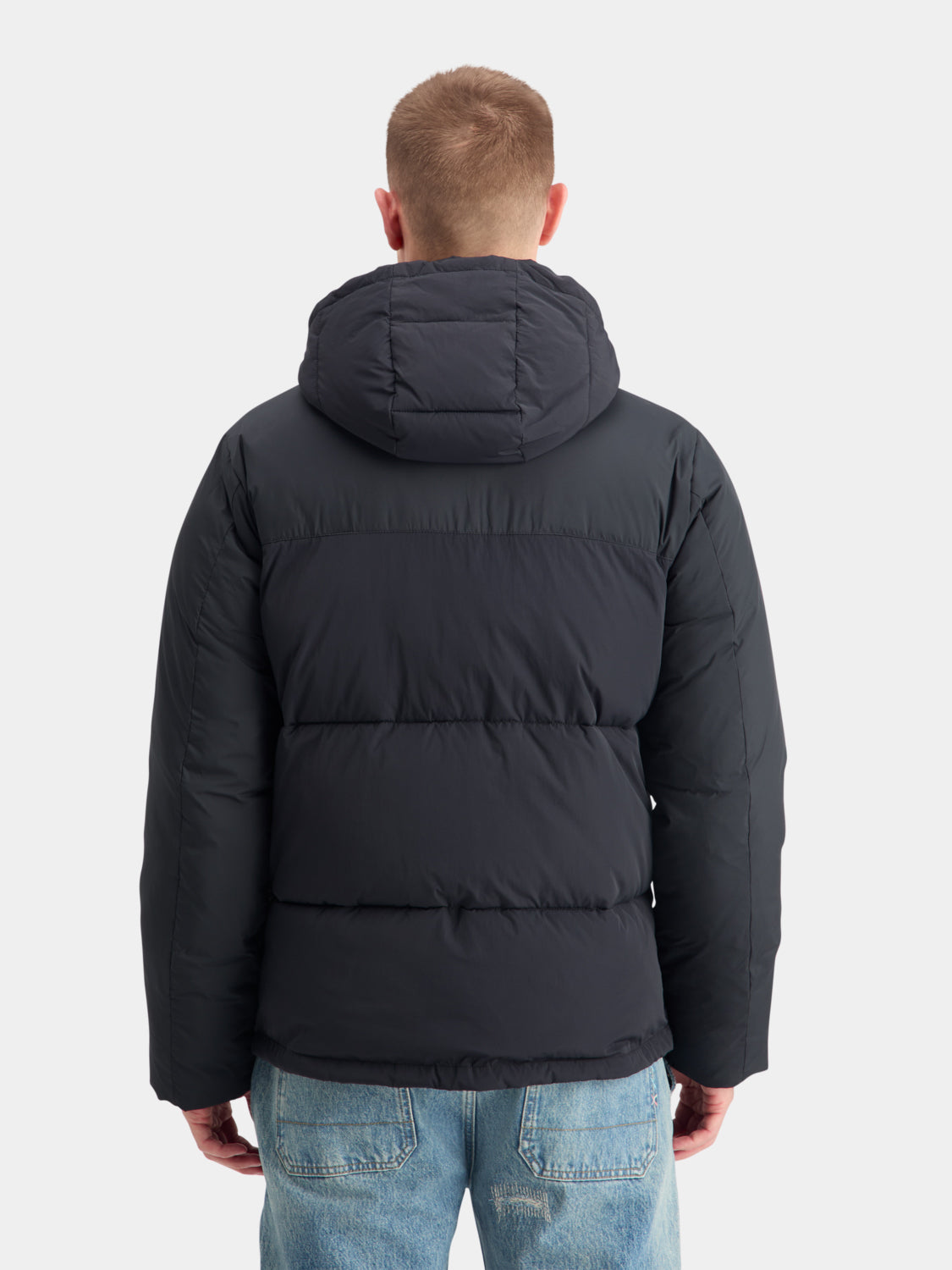 Hooded puffer jacket - Scotch & Soda NZ