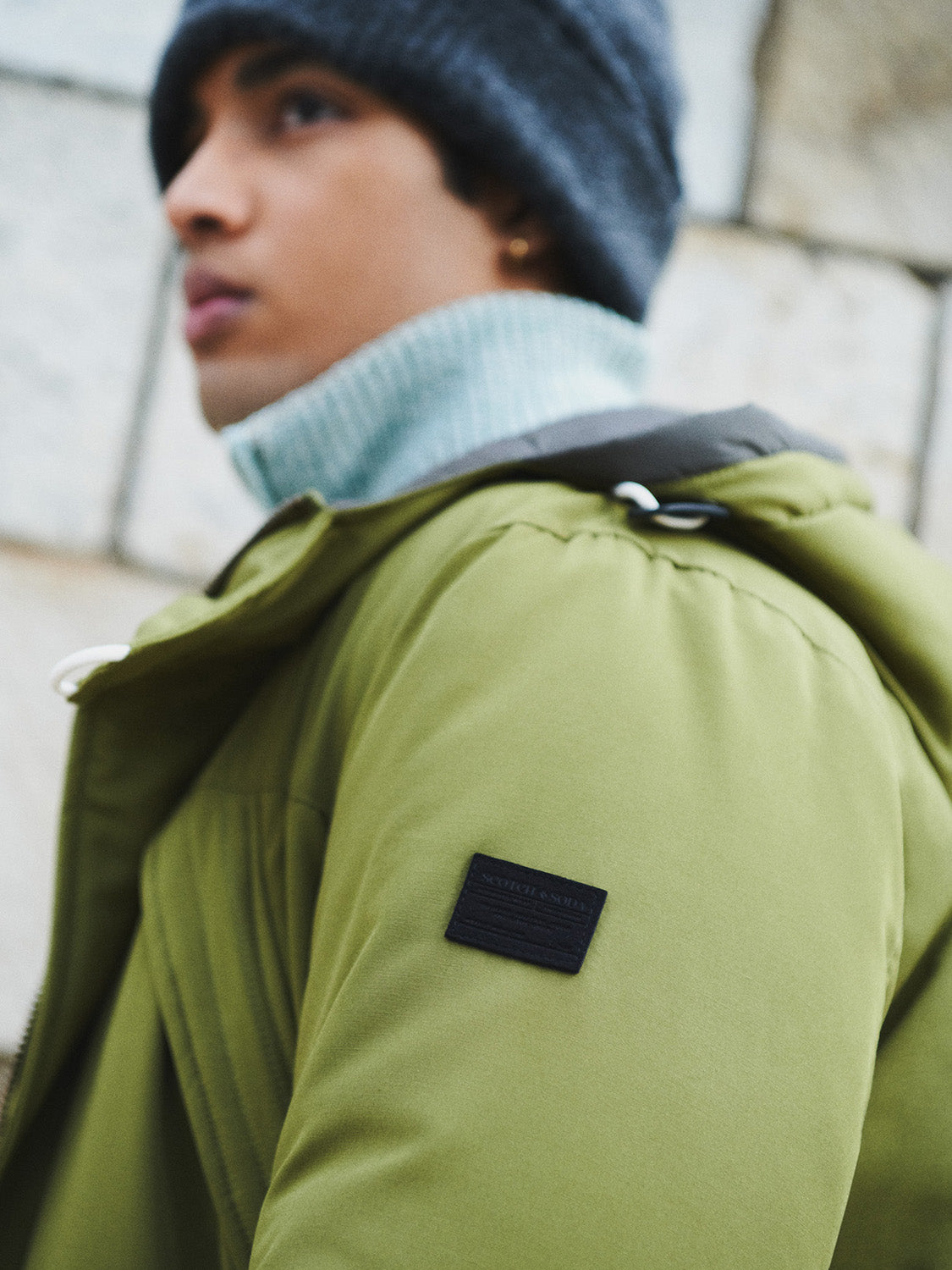Heritage water repellent parka - Scotch & Soda NZ