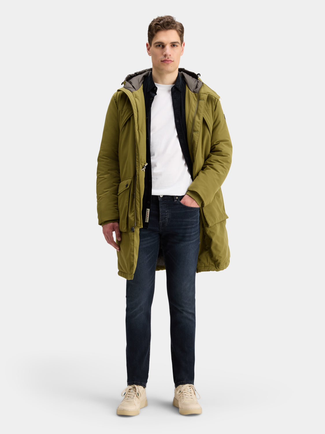 Heritage water repellent parka - Scotch & Soda NZ