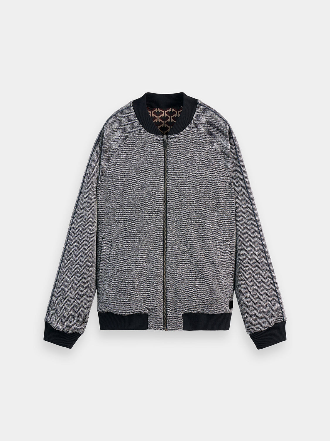 Reversible bomber jacket - Scotch & Soda NZ