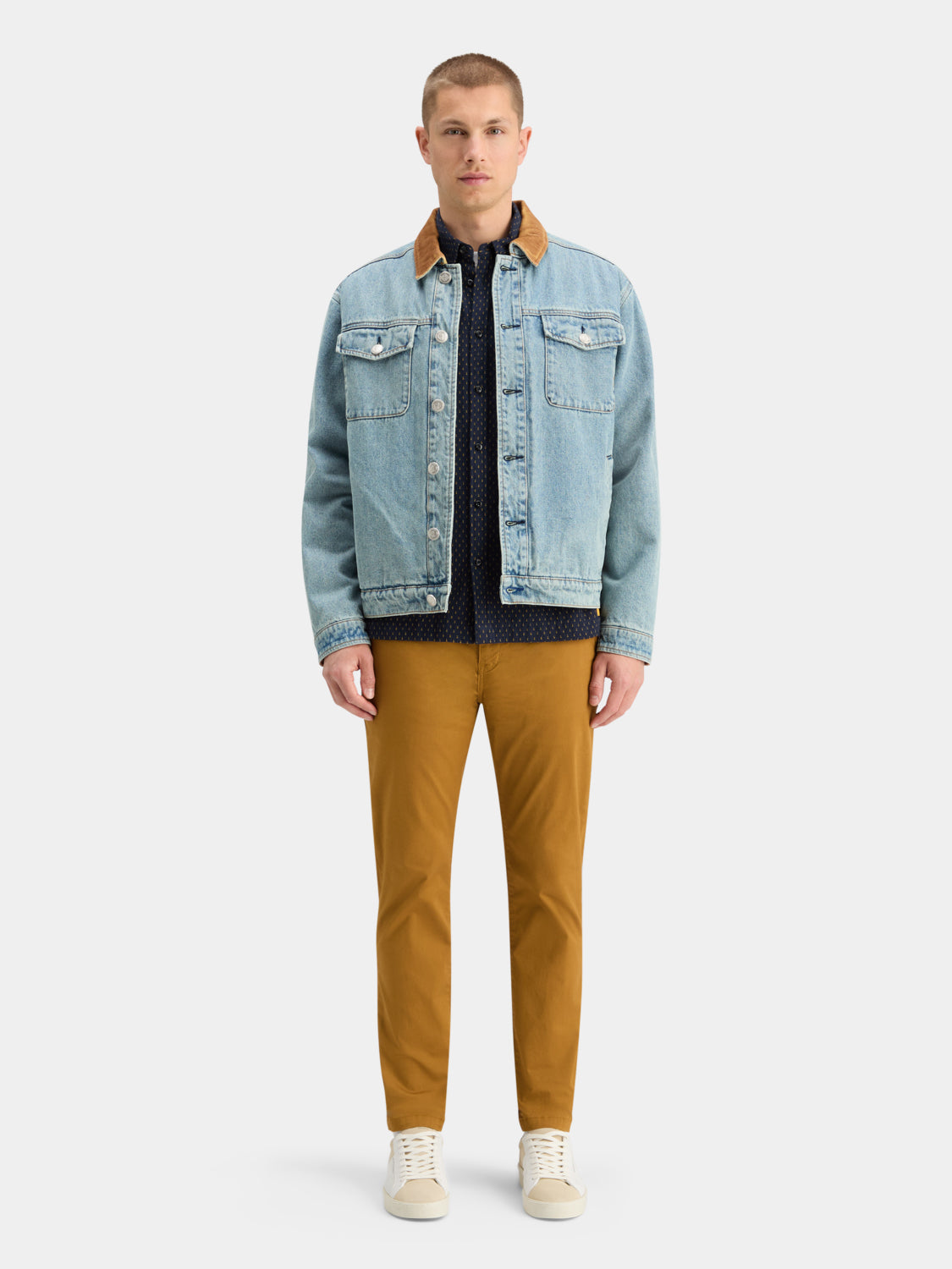 Mott slim fit chinos - Scotch & Soda NZ