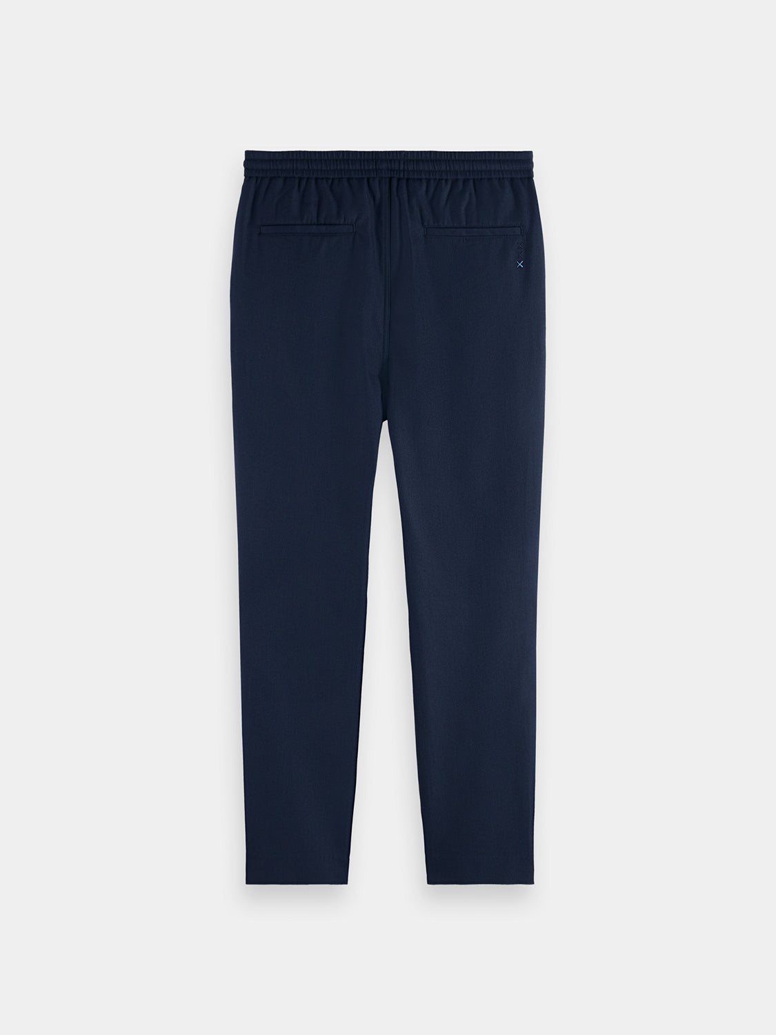 Scott & Sodas Morton slim fit joggers, stylish pants with a modern design, shown from the back in this image.