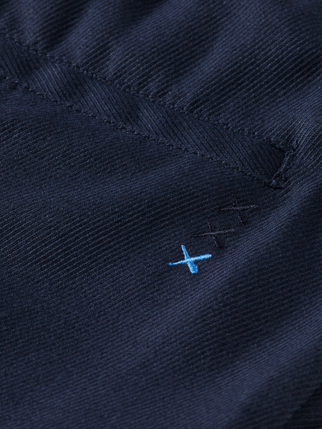 Scotch & Soda Morton slim fit joggers in dark grey, showing front view with elastic waistband and tapered leg design.