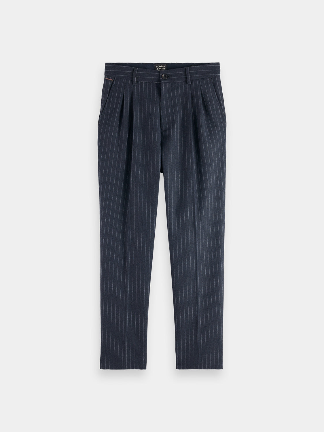 Twilt brushed pleated chinos - Scotch & Soda NZ