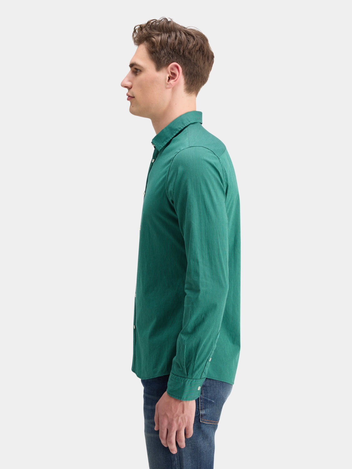 Poplin striped shirt - Scotch & Soda NZ