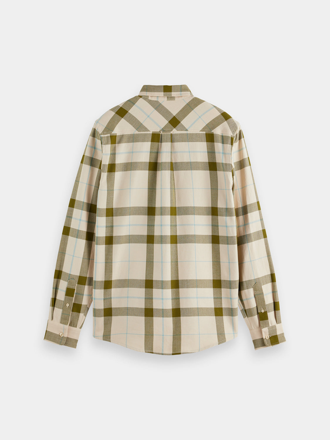 Herringbone check shirt - Scotch & Soda NZ