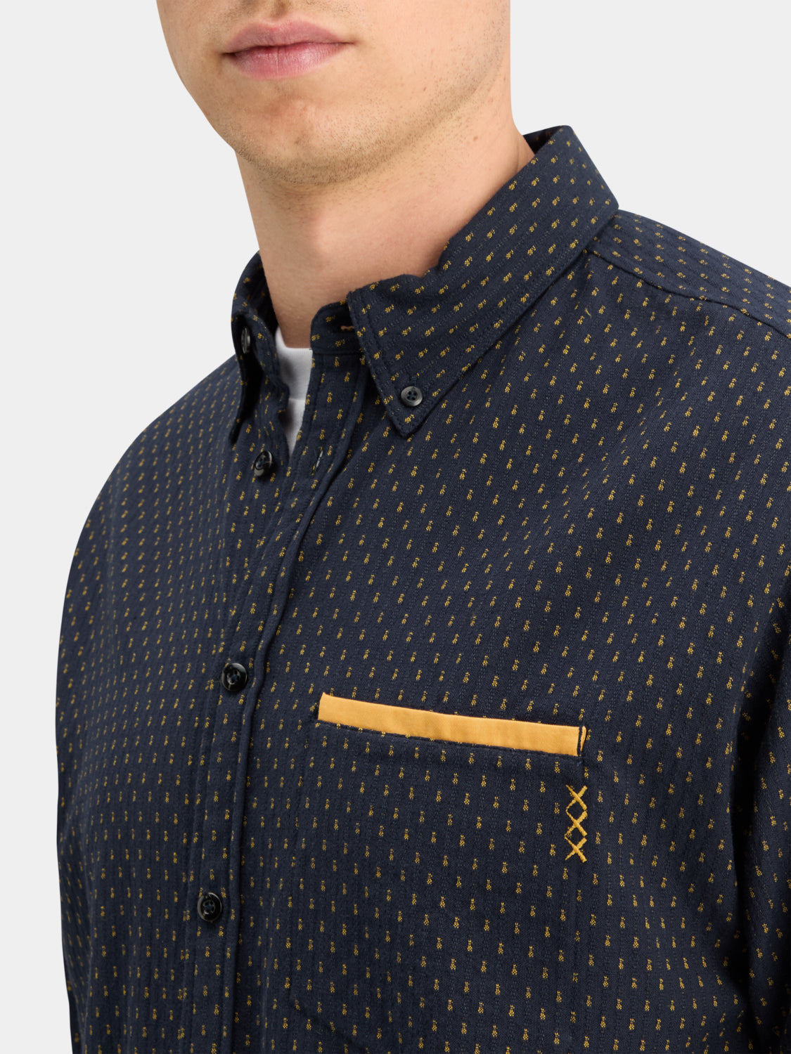Jacquard shirt - Scotch & Soda NZ