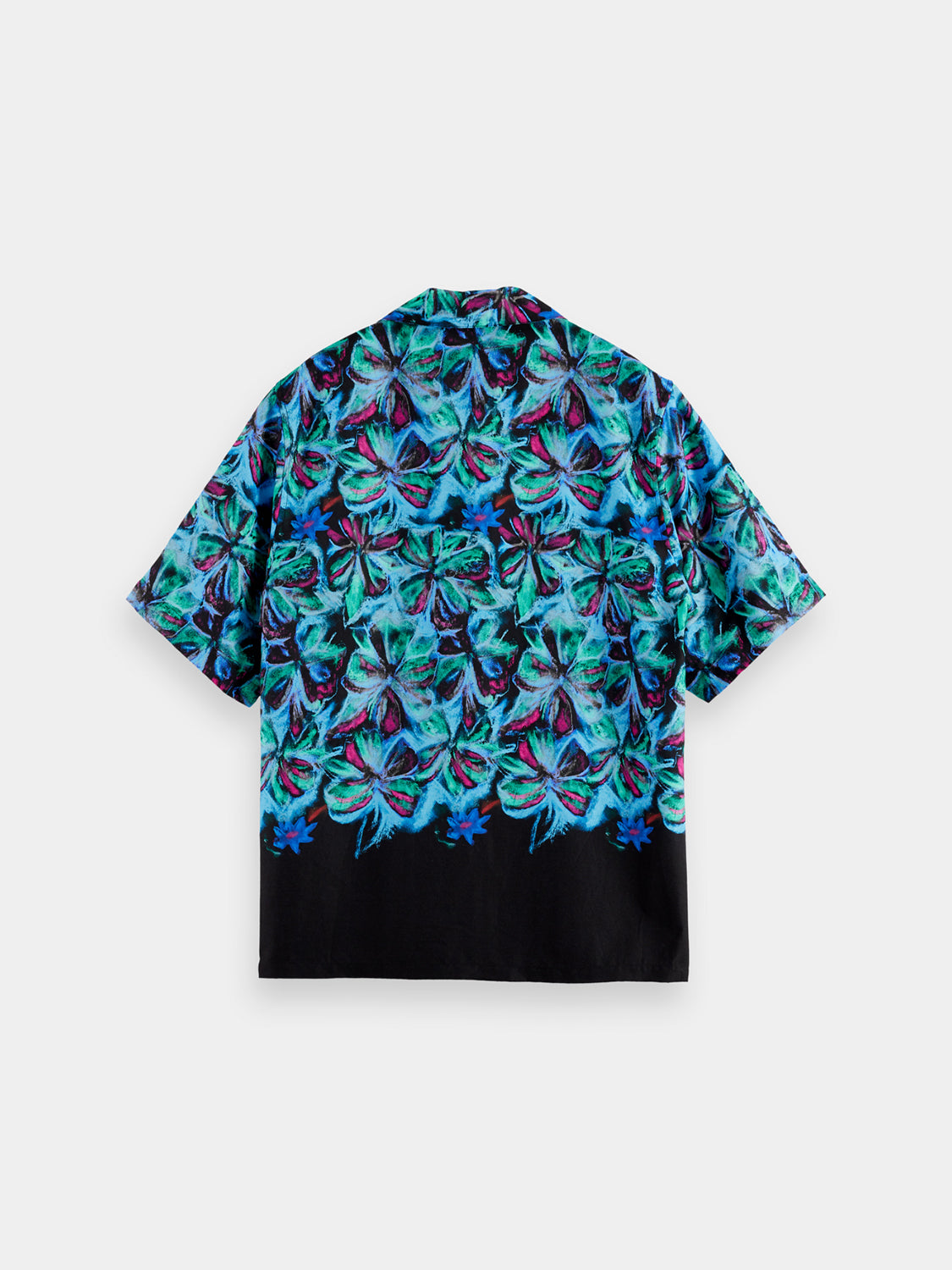 Printed tencel shirt - Scotch & Soda NZ
