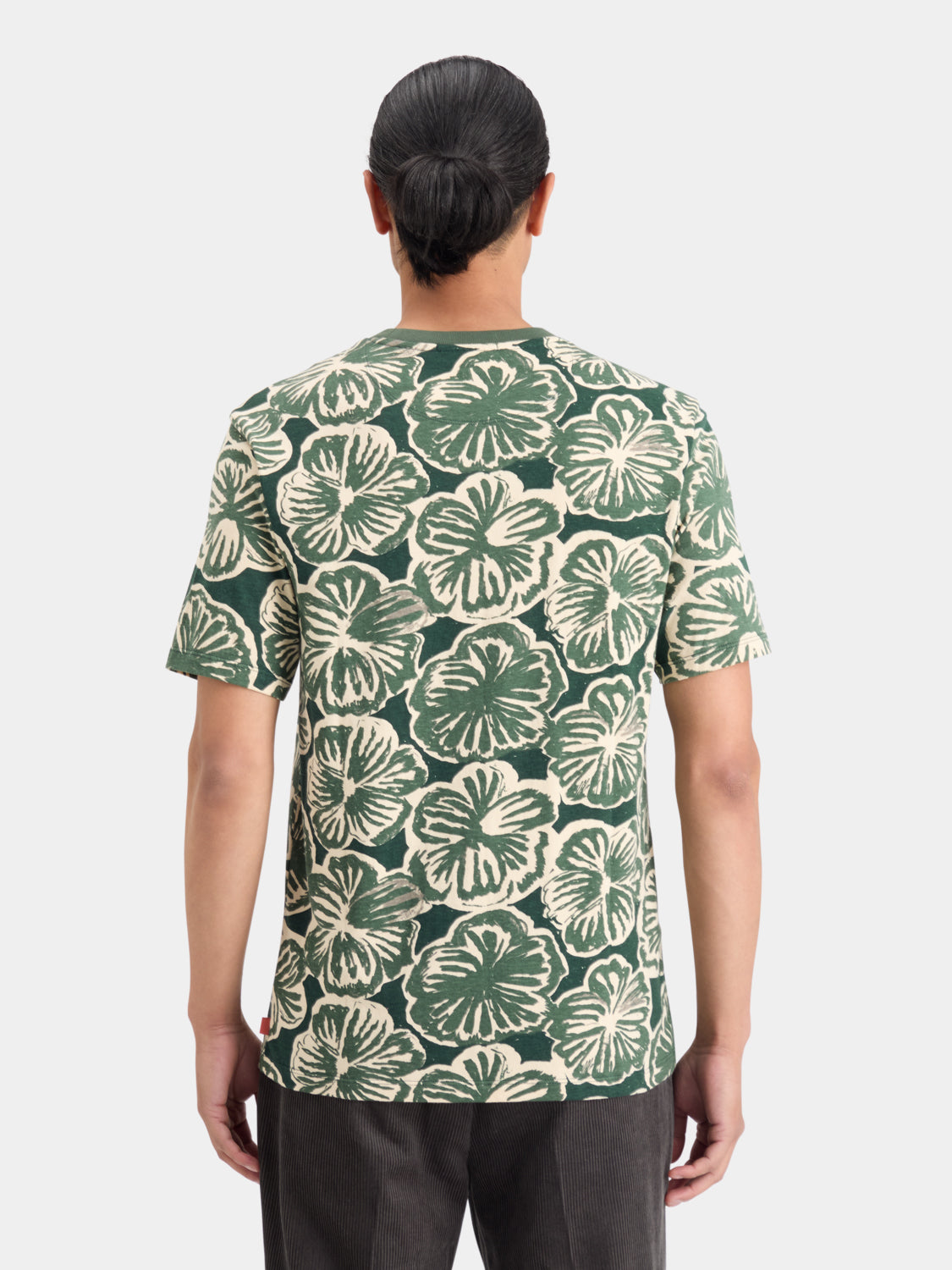Flower printed t-shirt