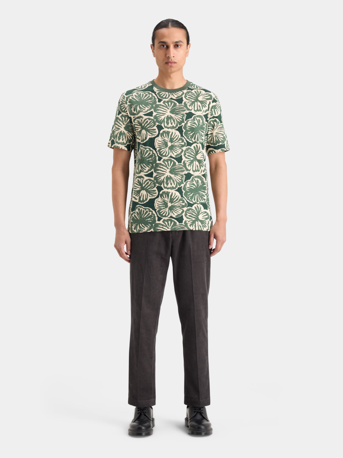 Flower printed t-shirt