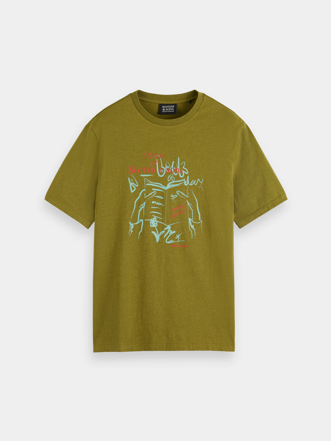 Front artwork t-shirt - Scotch & Soda NZ