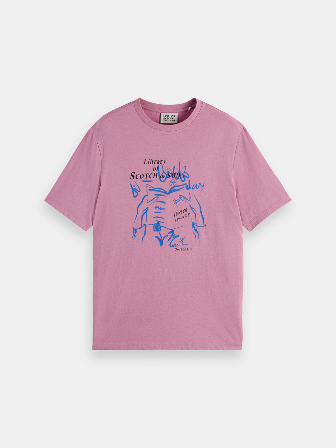 Front artwork t-shirt - Scotch & Soda NZ