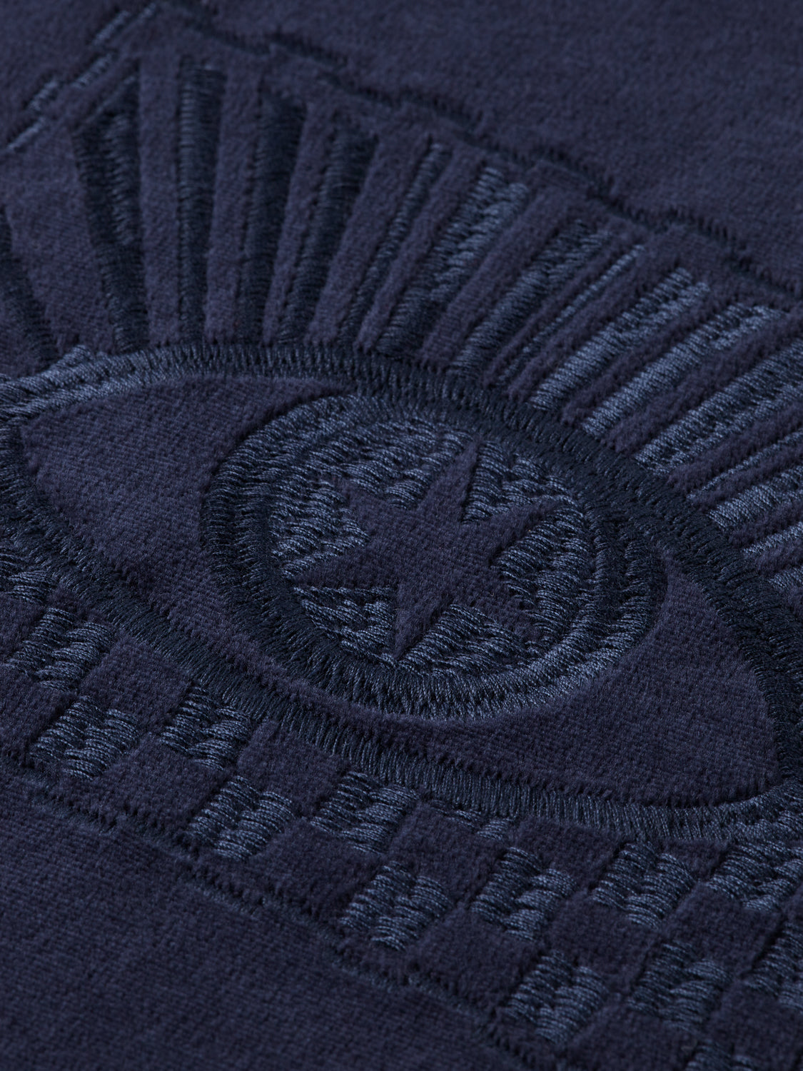 Embroidered velour t-shirt - Scotch & Soda NZ