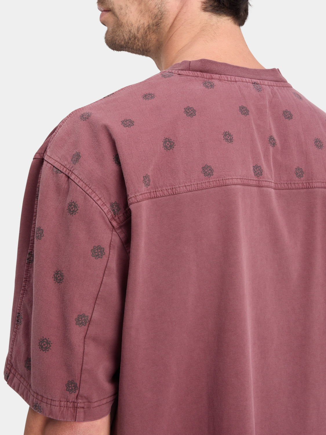 Garment-dyed printed t-shirt - Scotch & Soda NZ