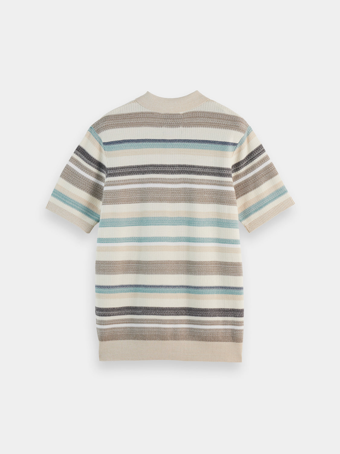 Structured knit polo - Scotch & Soda NZ