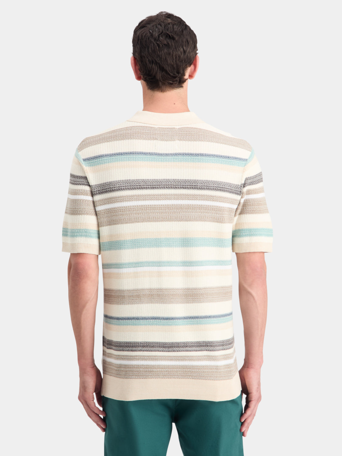Structured knit polo - Scotch & Soda NZ