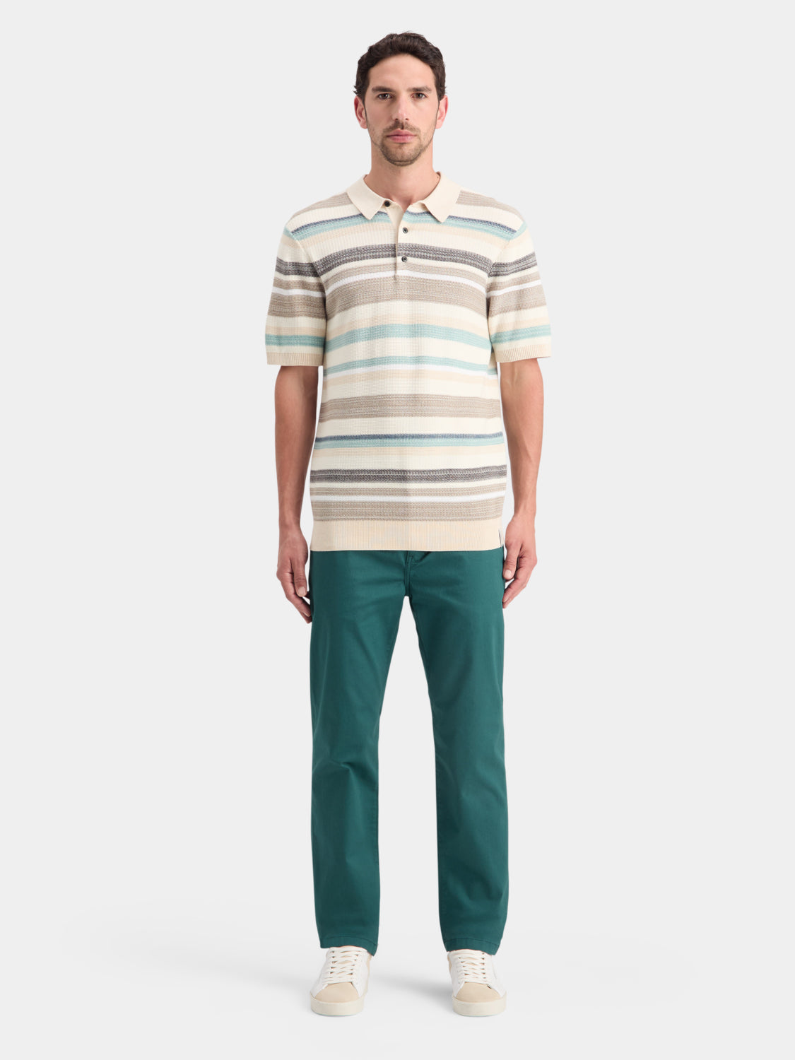 Structured knit polo - Scotch & Soda NZ