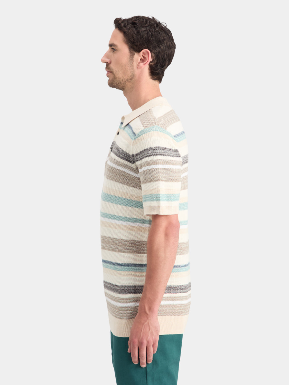 Structured knit polo - Scotch & Soda NZ