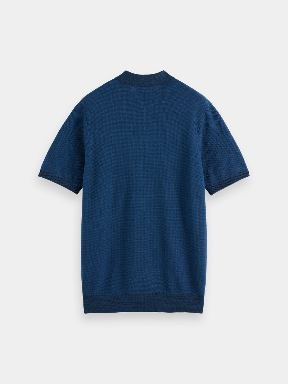 Structured knit polo - Scotch & Soda NZ