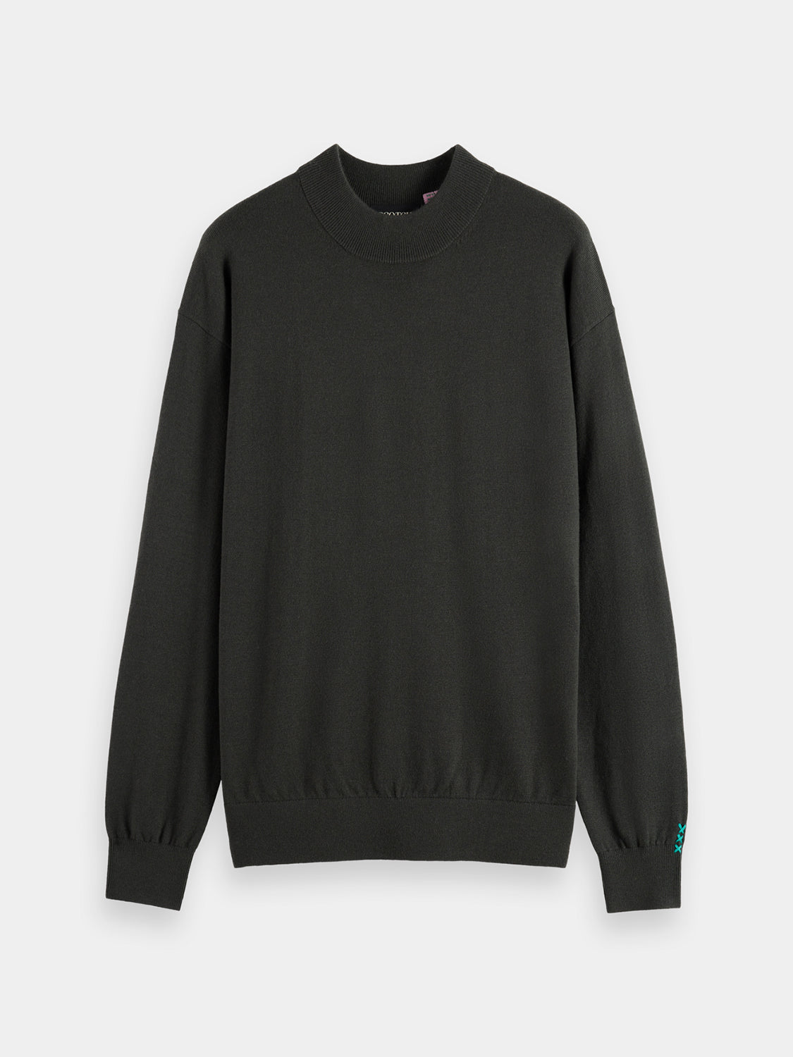 Mock neck pullover