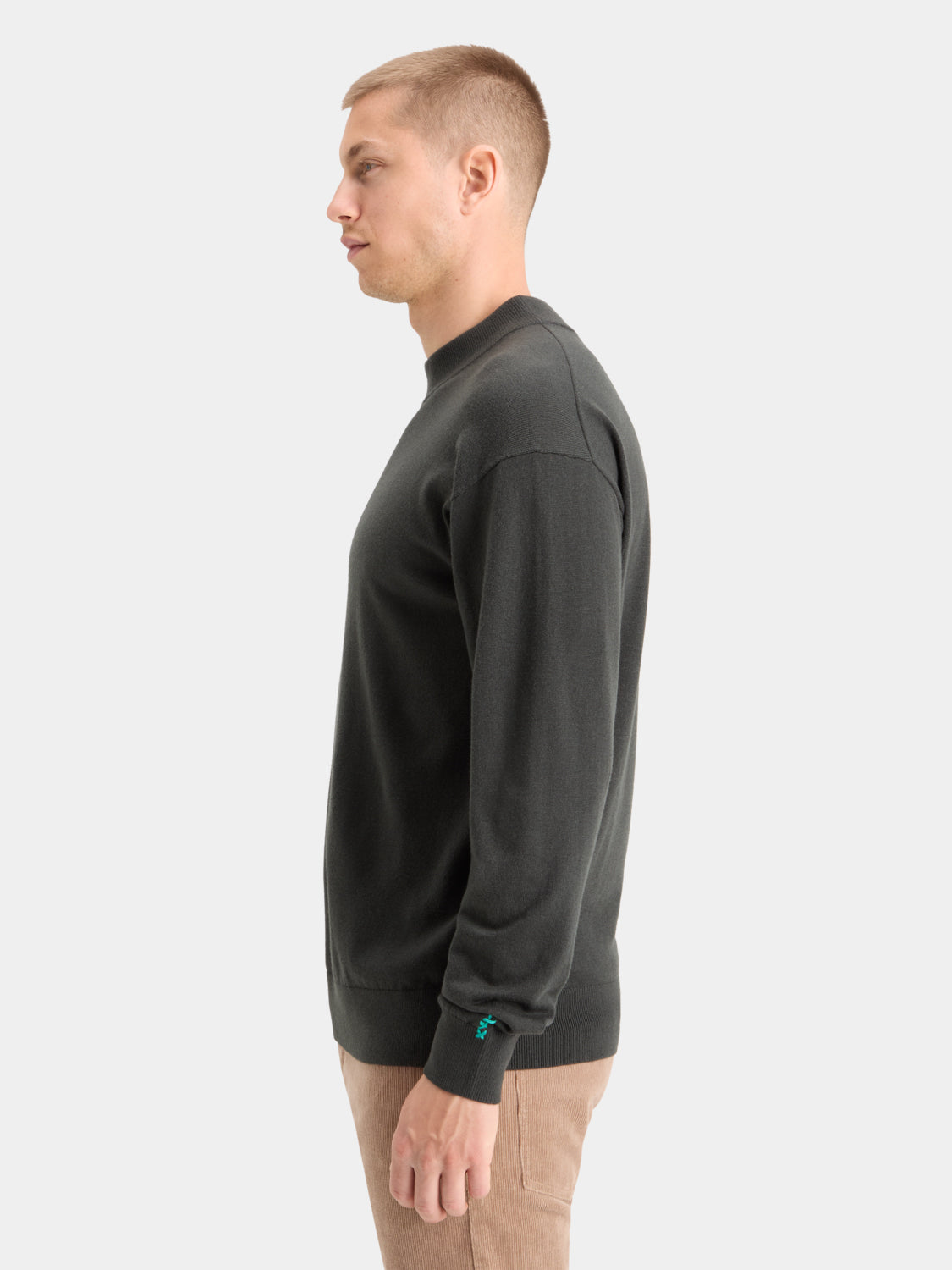 Mock neck pullover