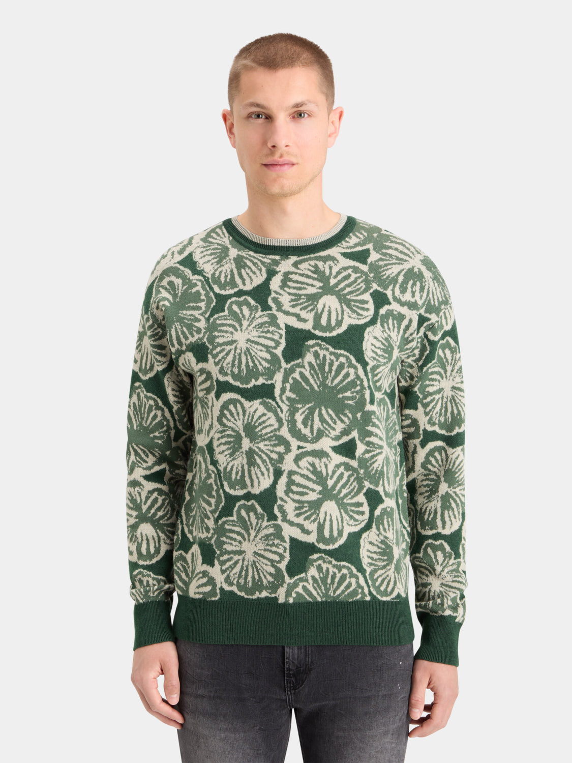 Jacquard pullover