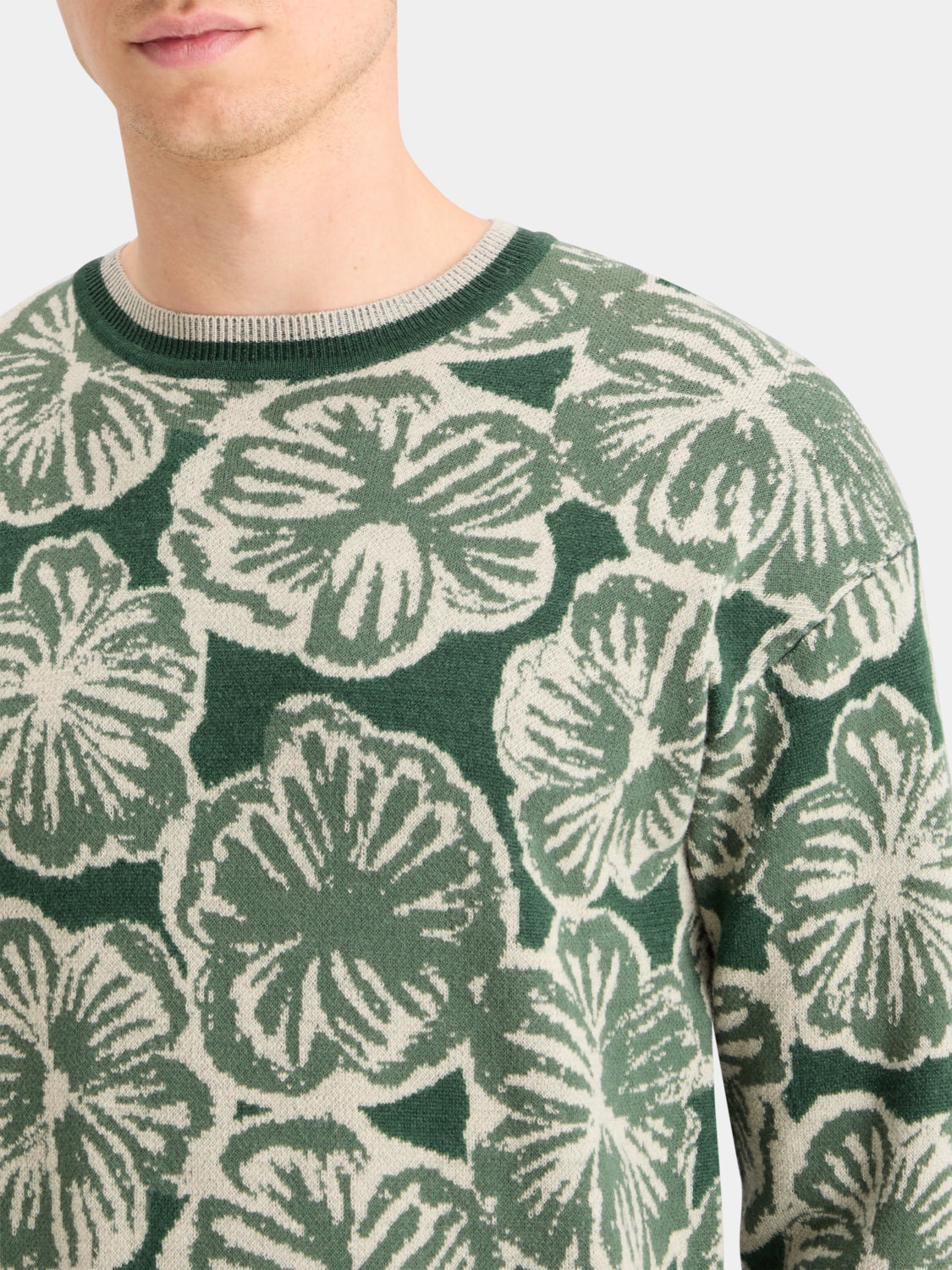 Jacquard pullover
