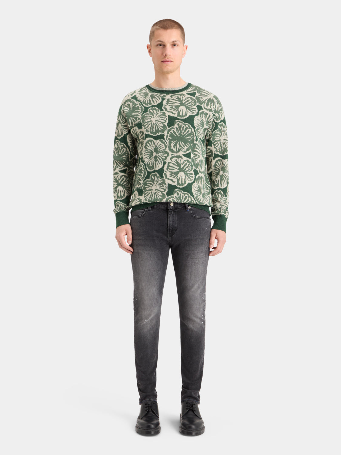 Jacquard pullover