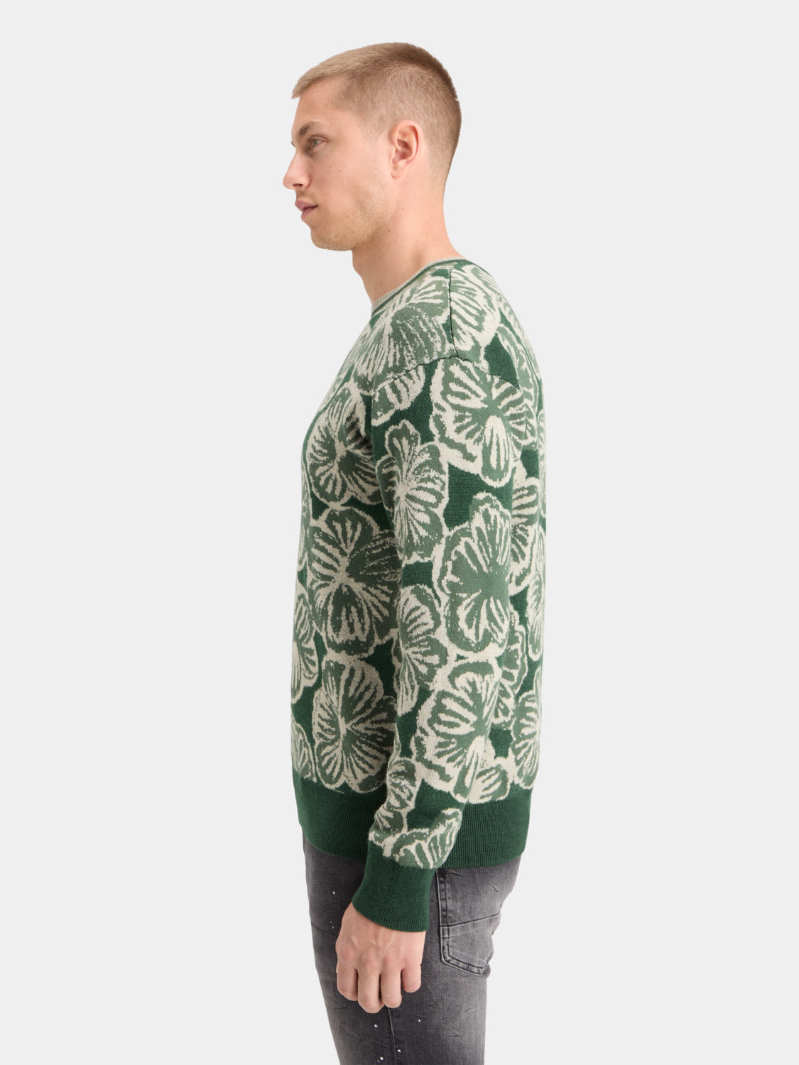 Jacquard pullover