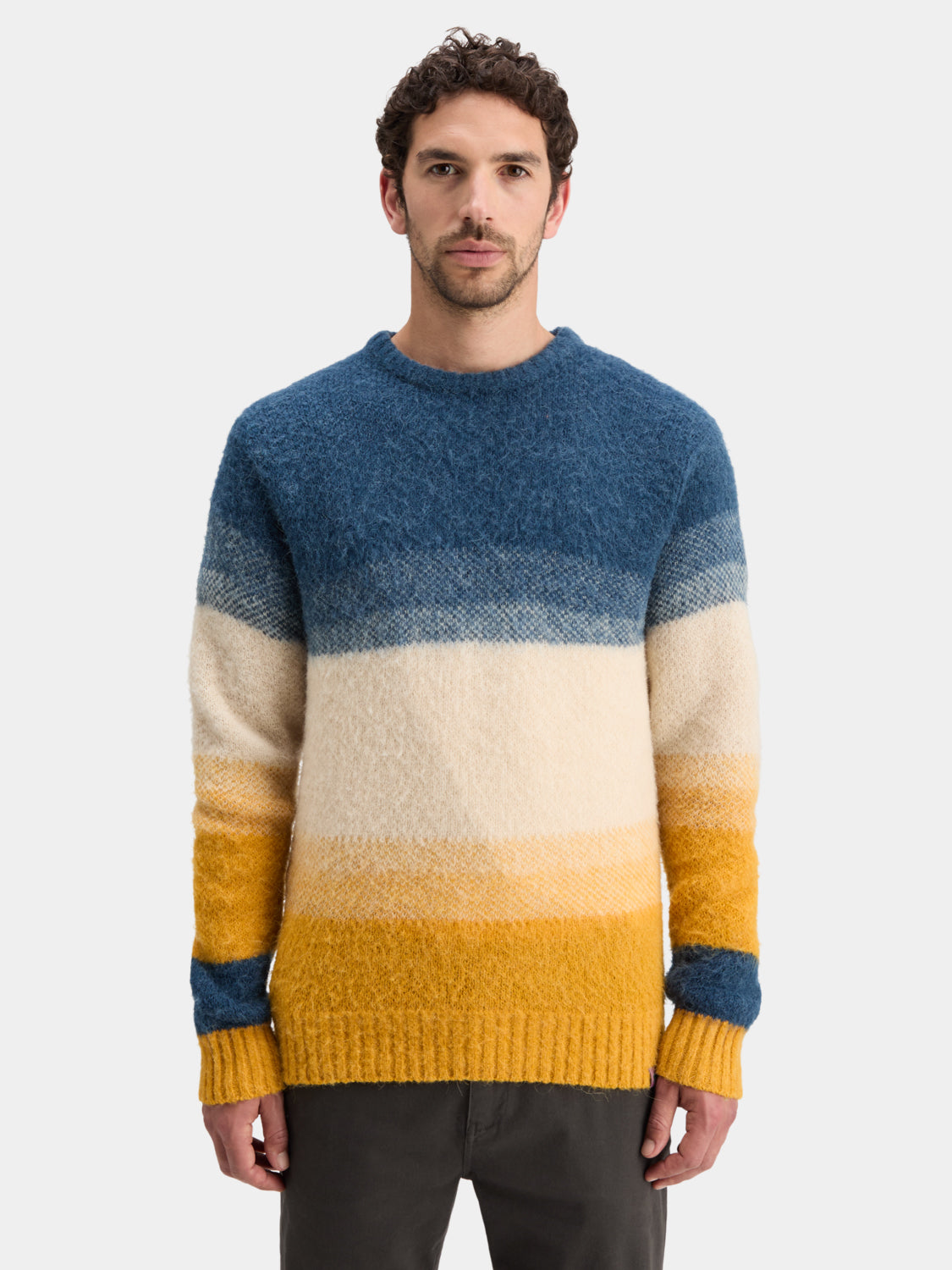 Alpaca wool blend pullover - Scotch & Soda NZ