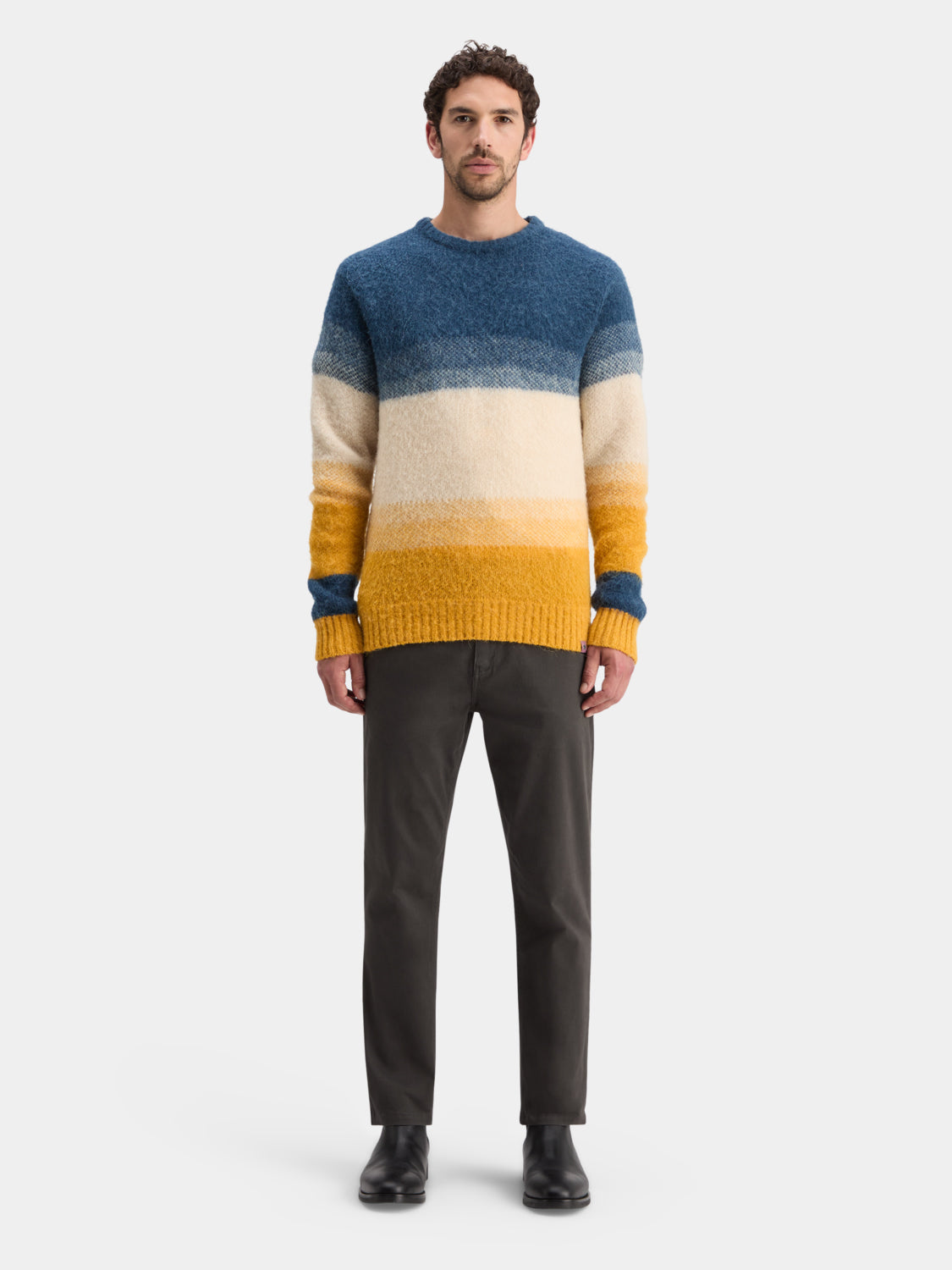 Alpaca wool blend pullover - Scotch & Soda NZ