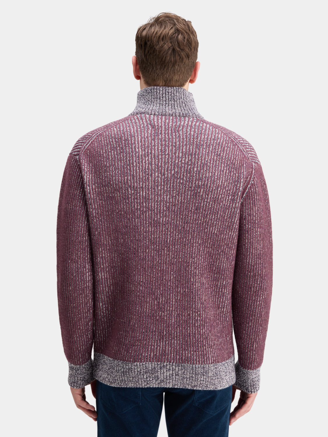 Quarter zip pullover - Scotch & Soda NZ