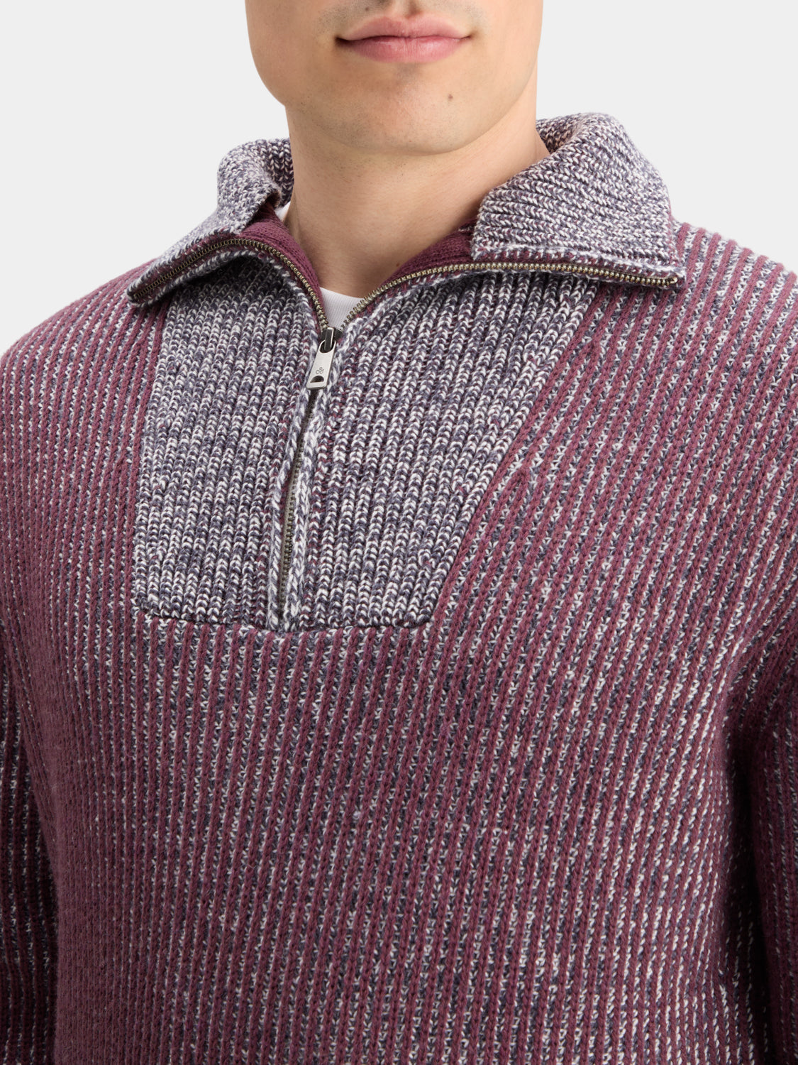 Quarter zip pullover - Scotch & Soda NZ