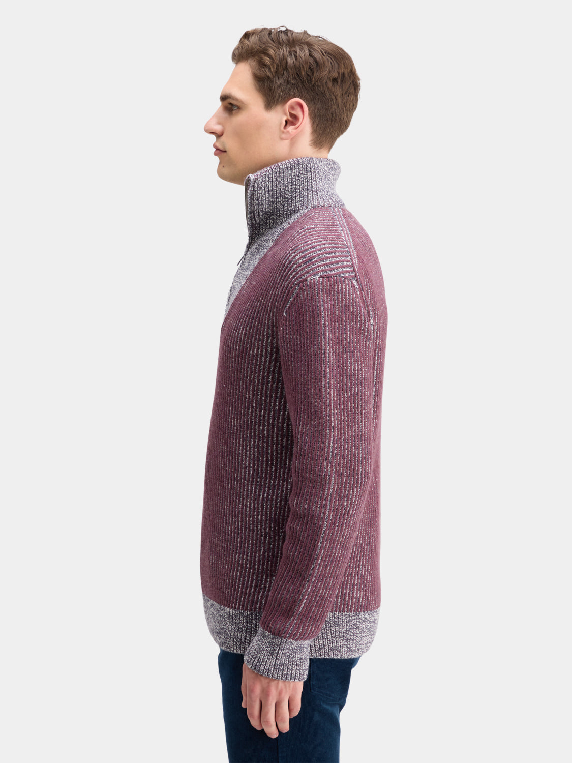Quarter zip pullover - Scotch & Soda NZ