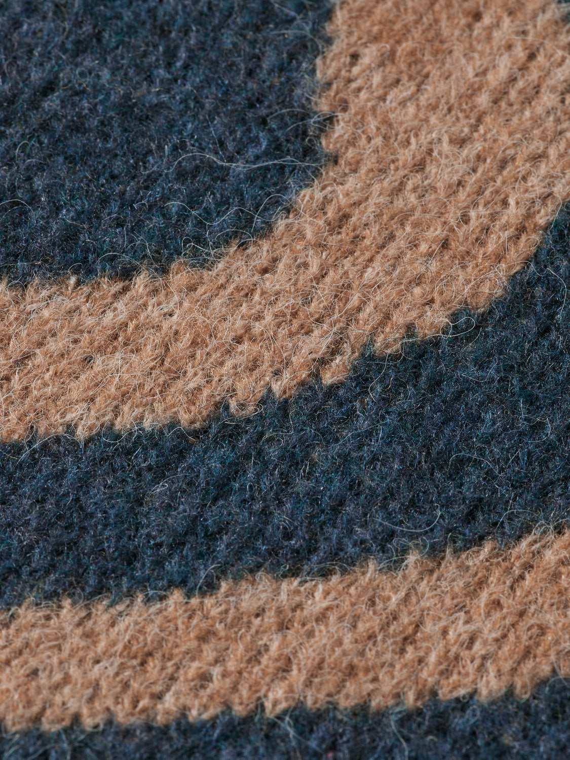 Drop shoulder fuzzy pullover