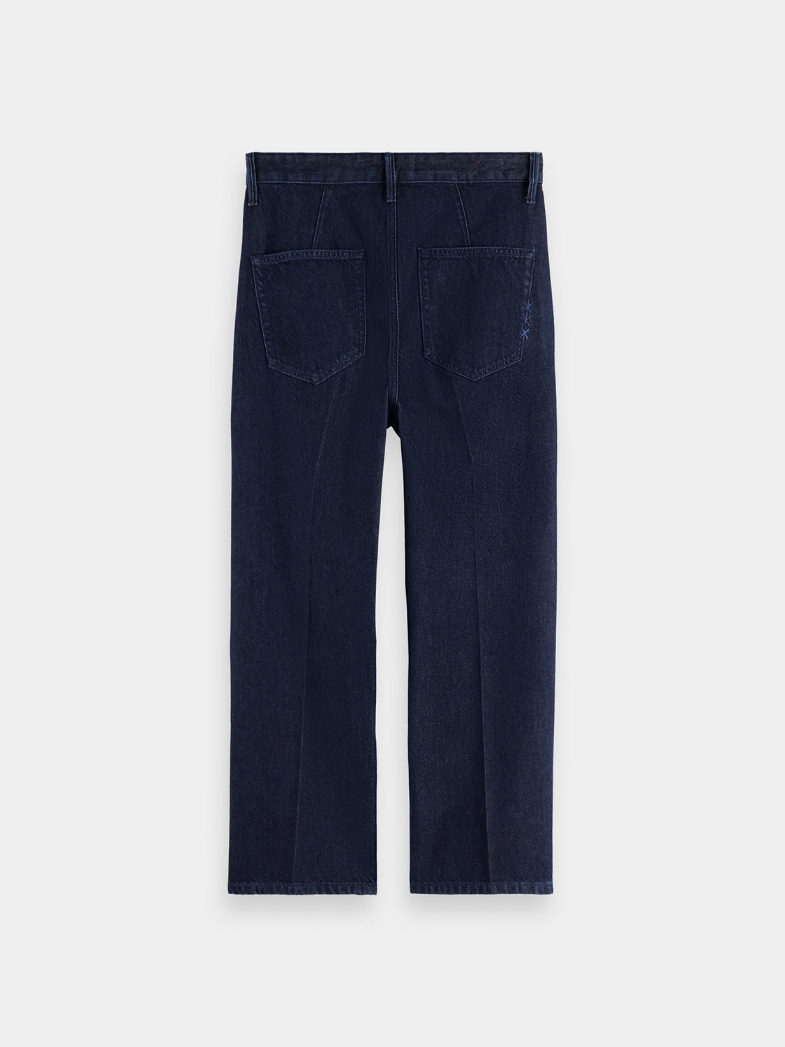 Straight cropped denim chinos - Scotch & Soda NZ