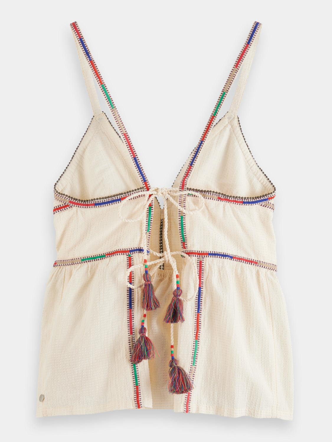 Embroidery tank top