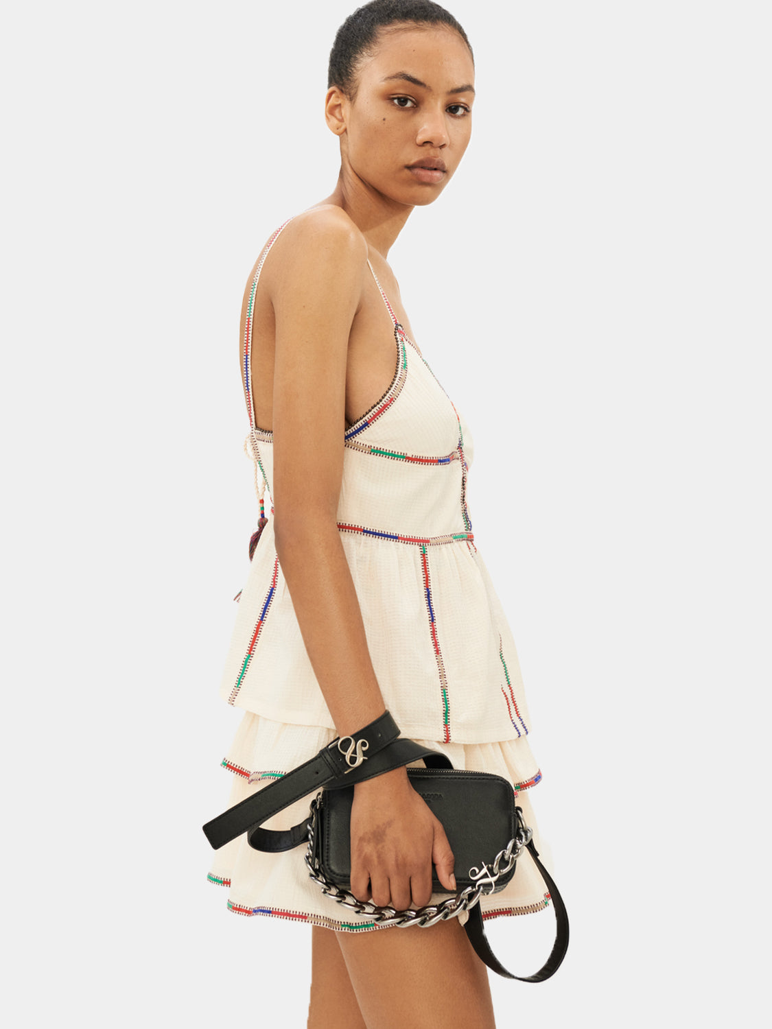 Embroidery tank top