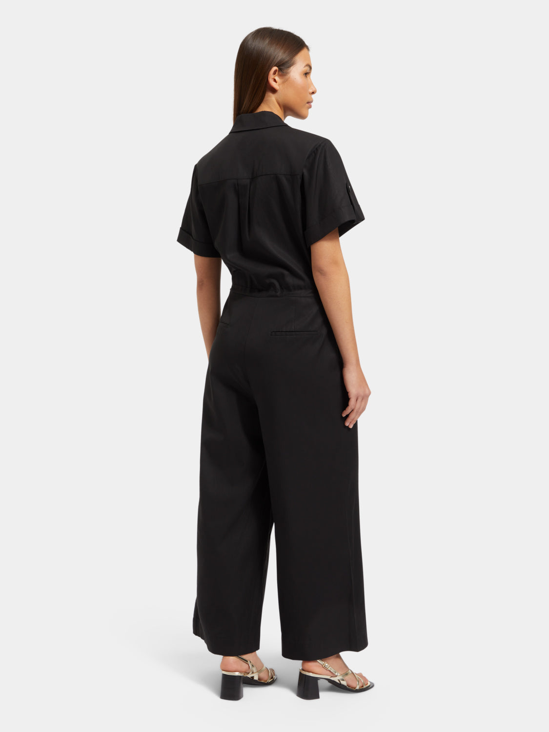 Wide leg jumpsuit - Scotch & Soda NZ