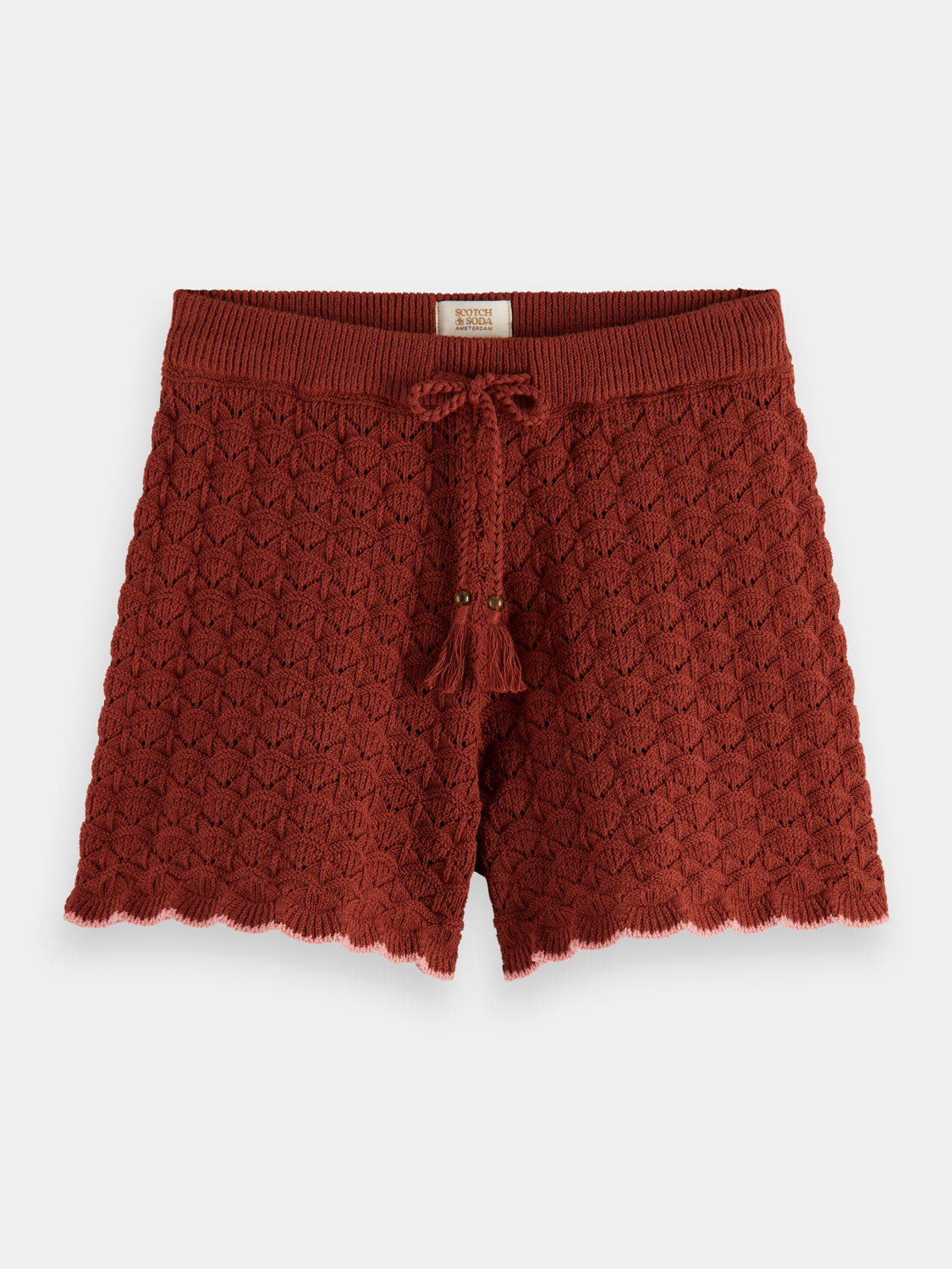 Pointelle knit shorts - Scotch & Soda NZ
