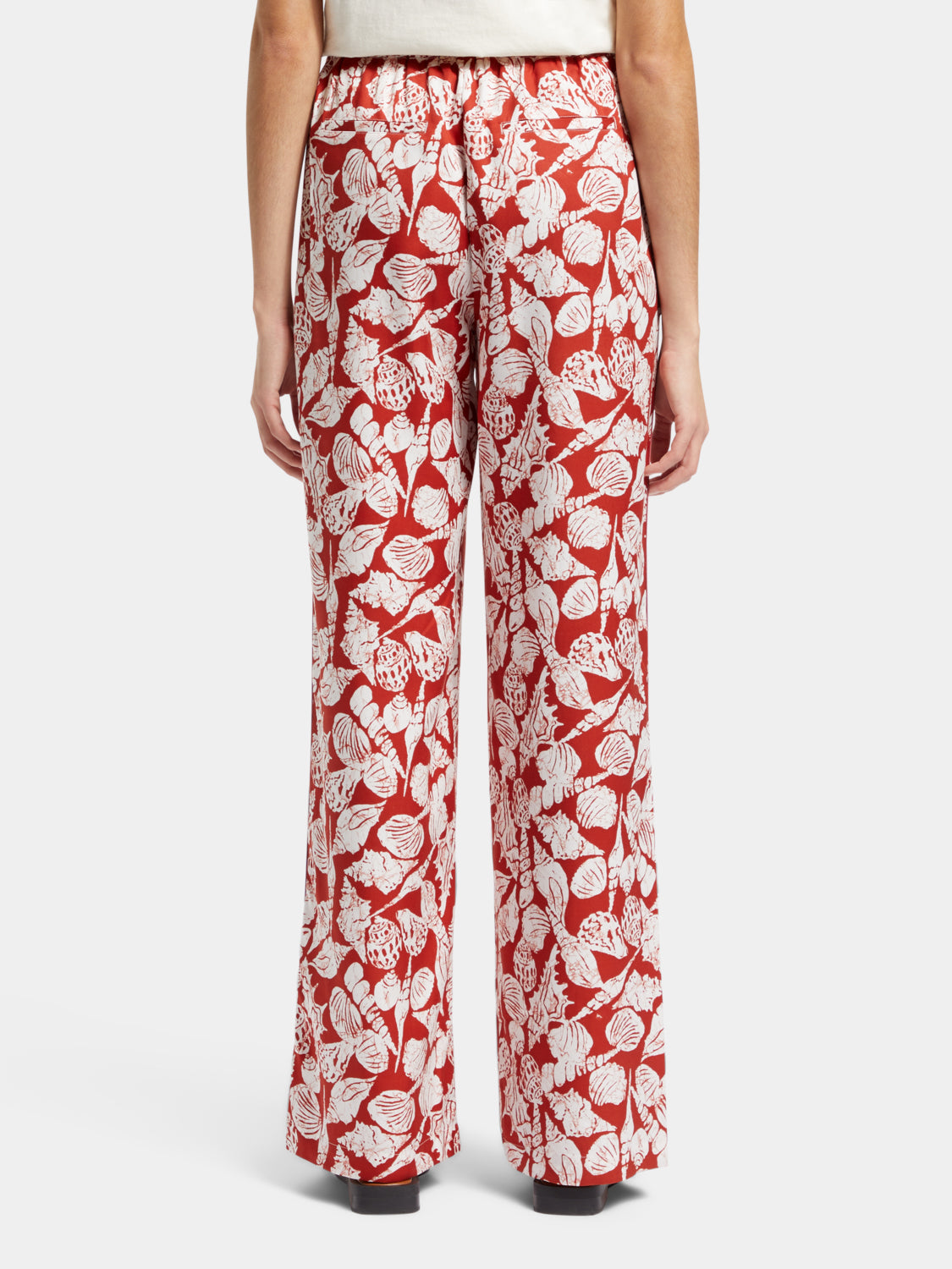 Gia wide fit pants - Scotch & Soda NZ