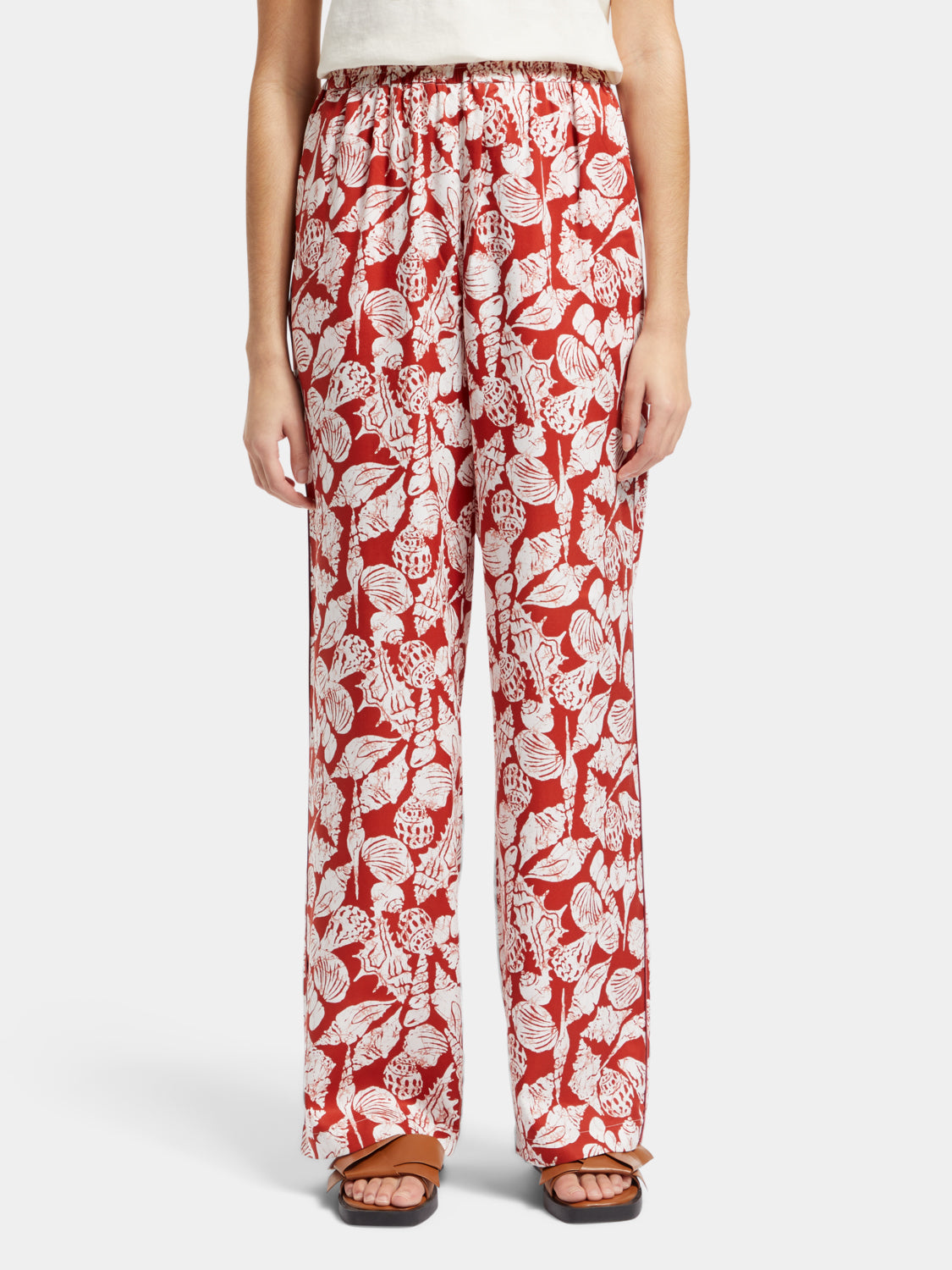 Gia wide fit pants - Scotch & Soda NZ