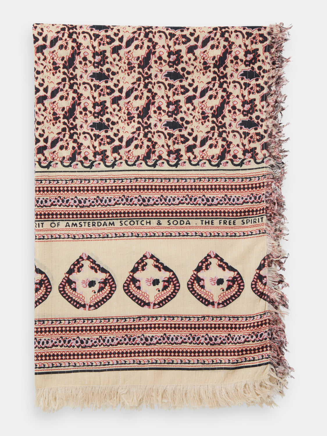 Printed sarong - Scotch & Soda NZ