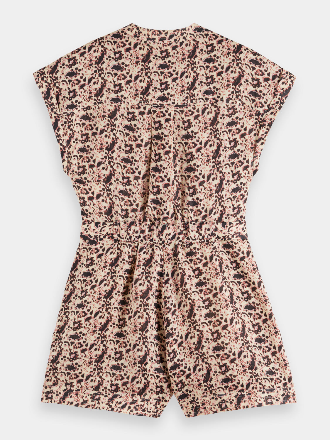 Linen printed playsuit - Scotch & Soda NZ