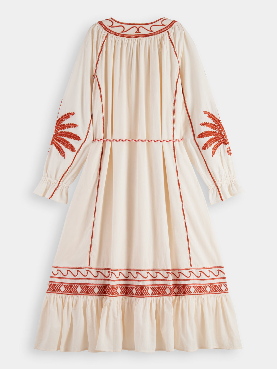 Embroidered maxi dress - Scotch & Soda NZ