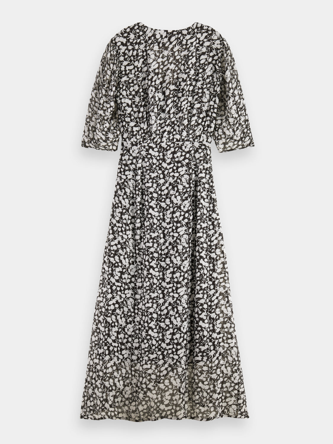 Midi dress with knot detail