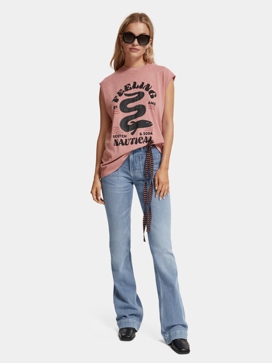Charm flared jeans - Scotch & Soda NZ